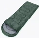 Спальный мешок Зеленый 220x70см 1.3 kg Sleeping Bag, спальник-одеяло с капюшоном - изображение 1