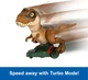 Динозавр Тираннозавр Рекс На Пульте со Звуком Jurassic World Roarin’ Frenzy T Rex Mattel HTP60 - изображение 4