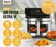 Аерогриль мультипіч iHunt Bro Air Fryer технологія 360° 9л, 12 функцій - зображення 6