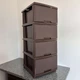 Комод пластиковий Алеана Ротанг т. коричневий - изображение 3