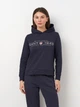 Худи женское GANT Reg Shield Hoodie 4200292-433 L Синее (7325707968884) - изображение 1