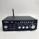 Усилитель звука Bluetooth 2-канальный 2x30Вт, портативный стереоусилитель для колонок с FM-радио, USB, SD, RCA, караоке, эквалайзером, аудиоусилитель сигнала для дома и авто, питание 12V/220V Черный AK-688-BT - изображение 10