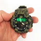 Годинник наручний чоловічий SKMEI 1965CMGN CAMO GREEN, військовий чоловічий наручний годинник зелений. Колір: камуфляж - зображення 11