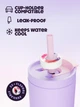 Стакан из нержавеющей стали Air Up Tumbler Bundle Violet 700 ml с 3-мя разными капсулами - изображение 4