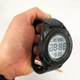 Часы наручные мужские SKMEI 1853BKWT BLACK, армейские часы противоударные. Цвет: черный - изображение 10