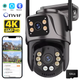 Камера видеонаблюдения 4K 8MP PTZ SecureVision, умное слежение, двойной экран, WiFi, защита IP66, цветное ночн - изображение 1