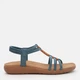 Женские сандалии Beppi 2204400 37 (5.5US) 23 см Navy Blue (7000002674288) - изображение 1