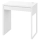 Компьютерный стол MICKE 73х50 см IKEA 302.130.76 белый - изображение 1