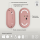 Комплект беспроводной Logitech Pebble 2 Combo Tonal Rose UA (920-012241) - изображение 7