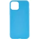 Чохол Epik Candy для Apple iPhone 14 Силіконовий Блакитний - зображення 9