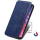 Чехол-книжка GETMAN Cubic PU для Xiaomi 13 Lite Кожаный Синий - изображение 9