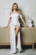 Весільна сукня ANGEL FASHION DRESS 2727 розмір L, молоко - зображення 2