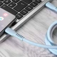 Кабель Proove Eternal Type-C to Type-C 60W (2m) light blue - изображение 5