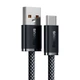 Кабель Baseus Dynamic Series Fast Charging Type-C 100W (1m) slate gray - зображення 3