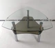 Стол журнальный из стекла с фацетом Трио cb-3chr50 (800x800x525) - изображение 6
