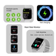 Умный смарт часы WK9 Max Черный + защитный кейс и пленка Smart Watch Android и iOS Фитнес браслет 2025 - изображение 7
