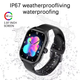 Умный смарт часы WK9 Max Черный + защитный кейс и пленка Smart Watch Android и iOS Фитнес браслет 2025 - изображение 8