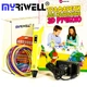 3D-ручка MyRiwell 2 Желтая с Эко Пластиком 9 метров и Трафаретами (RP-100B_Y9) - изображение 1