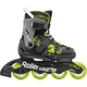 Роликовые коньки Rollerblade Microblade SL black-lime 36.5-40 86B0751540-NG01 - изображение 2