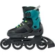 Роликовые коньки Rollerblade Microblade XT black-petrol green 33-36.5 86B0751520-NG02 - изображение 3