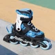 Роликові ковзани Rollerblade Microblade SL black-sky blue 33-36.5 86B0751540-NF02 - зображення 7