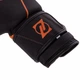 Перчатки боксерские кожаные Zelart Pro (размер 12oz, Черно-оранжевый) (VL-3149_Черно-оранжевый_12_у) - изображение 3