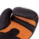 Перчатки боксерские кожаные Zelart Pro (размер 10oz, Черно-оранжевый) (VL-3149_Черно-оранжевый_10_у) - изображение 4