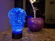 Сменная пластина для 3D светильников "Череп 2" 3DTOYSLAMP - изображение 2