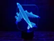 Сменная пластина для 3D светильников "Самолет" 3DTOYSLAMP - изображение 1