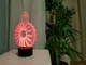 Сменная пластина для 3D светильников "Коньяк" 3DTOYSLAMP - изображение 1