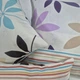 Комплект декоративних подушок Firanka FlowersLine 40х40см 1шт, 35х35см 1шт, 35х25см 1шт бежевий з різнобарвним (п_0761) - зображення 3