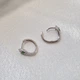 Серебряные серёжки серьги Змея с Зелеными глазками серебро 925 пробы Родированное 739р 2.68г - изображение 7