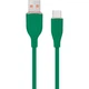Кабель Cablexpert USB - USB Type-C (M/M), 2.1 A, 1.5 м, Green (CC-USB2S-AMCM-1.5M-G) - изображение 1
