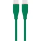 Кабель Cablexpert USB Type-C - USB Type-C (M/M), 3 A, 60 W, 1.5 м, Green (CC-USB2S-CMCM-1.5M-G) - изображение 1