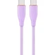 Кабель Cablexpert USB Type-C - USB Type-C (M/M), 3 A, 60 W, 1.5 м, Purple (CC-USB2S-CMCM-1.5M-P) - изображение 1