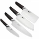 Набор кухонных ножей HuoHou Composite Steel Kitchen Knife Set (HU0033) 4шт.+підставка - изображение 2