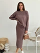 Спідниця в'язана ART KNIT Katrin Шоколад S/M - зображення 3