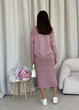 Спідниця в'язана ART KNIT Katrin Темно-рожева S/M - зображення 4