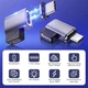 Магнітний адаптер 11Pin 100W 5А Type C – USB C кут 90° з конектором Швидка зарядка Передача даних - зображення 12