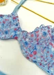 Женский комплект нижнего белья в сеточку Blue Flowers (1730-90-01) Голубой 90 blue avci - изображение 7
