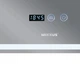 Зеркало 70x50 см з LED Touch Сенсором Діммером Фасадним підсвічуванням Антизапотівне Mixxus Warm MR02-70x50-CASE Стекло 5 мм із Срібною амальгамою Алюмінієвий каркас Часи Товщина 3 см (MI6669) - зображення 7