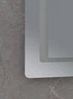 Зеркало 90x70 см Антизапотівне LED Touch Сенсор Фасадне Підсвічування Діммер Mixxus Style MR13-90x70-REVERSE Скло 5 мм із Срібною амальгамою Алюмінієвий каркас Товщина 3 см (MI6667) - зображення 6