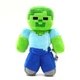 Мягкая игрушка Зомби из Майнкрафт Mojang Minecraft 21 см - изображение 1