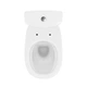Унитаз-компакт Cersanit Arteco E021 Clean On с крышкой из полипропилена lift - изображение 3