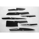 Нож Santoku Vinzer Geometry Nero line 50302 17,8 см - изображение 3