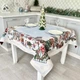 Скатерть новогодняя гобеленовая Limaso VILLAGE-240 137*240 см - изображение 3