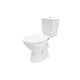 Унитаз компакт Cersanit Mito 010 grey с крышкой из полипропилена - изображение 1