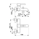 Смеситель для ванны KFA Armatura Moza Gold 5034-010-31 - изображение 2