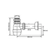 Сифон для кухонної мийки McAlpine G40APF без зливу 1 1/2*40 - зображення 2