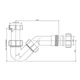 Сифон для биде McAlpine HC22 1 1/4х32 - изображение 2